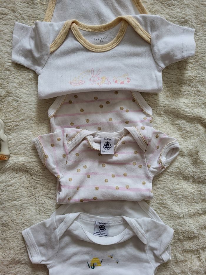 Bodies manches courtes x3 petit bateau - photo numéro 2