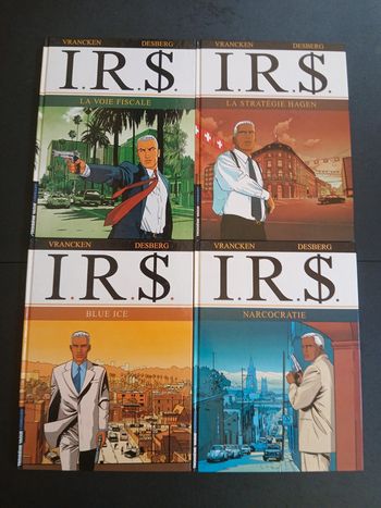 Lot de 4 bd irs 1 à 4
