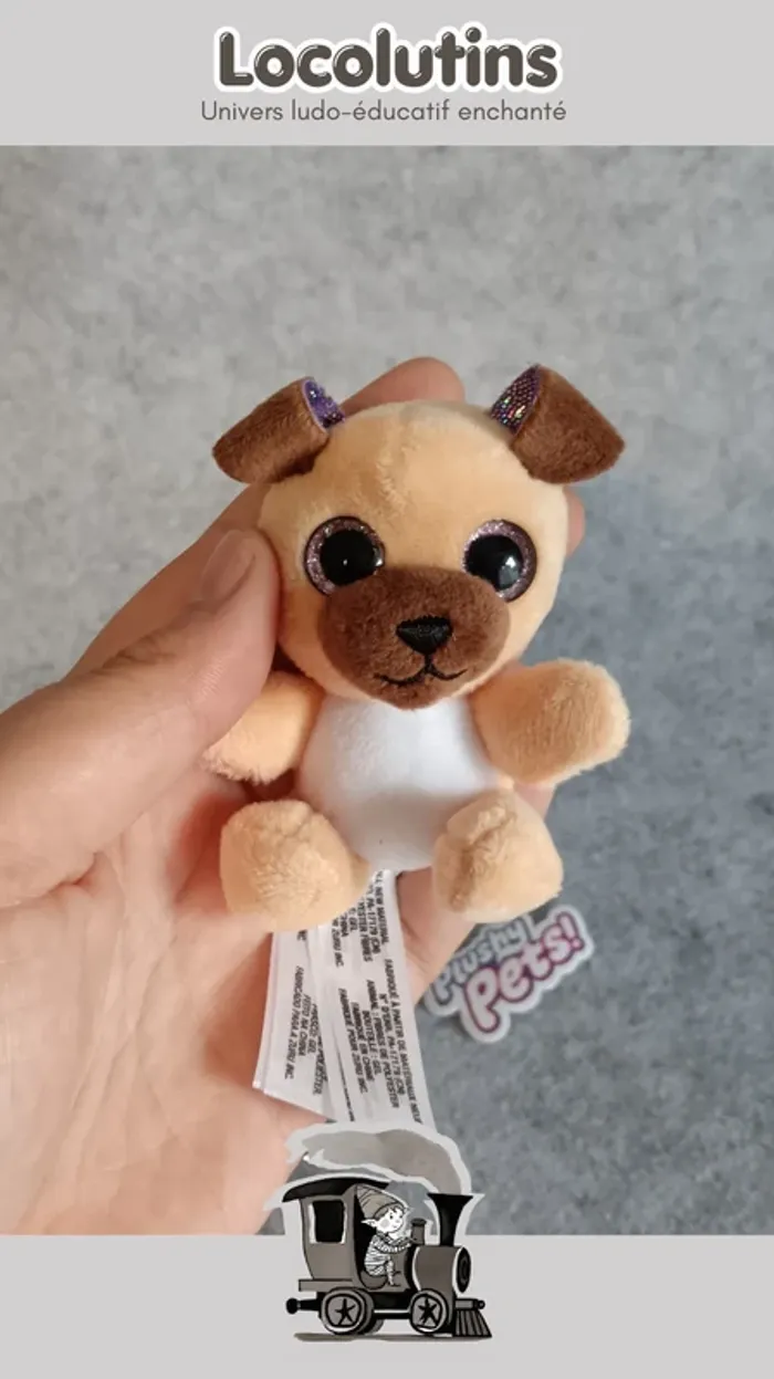 🚂 Peluche Plush Petz mini Chien - photo numéro 2