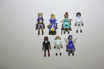 Lot Playmobil 7 Personnages "Super 4"