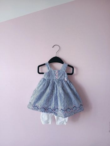 Robe et legging bébé fille