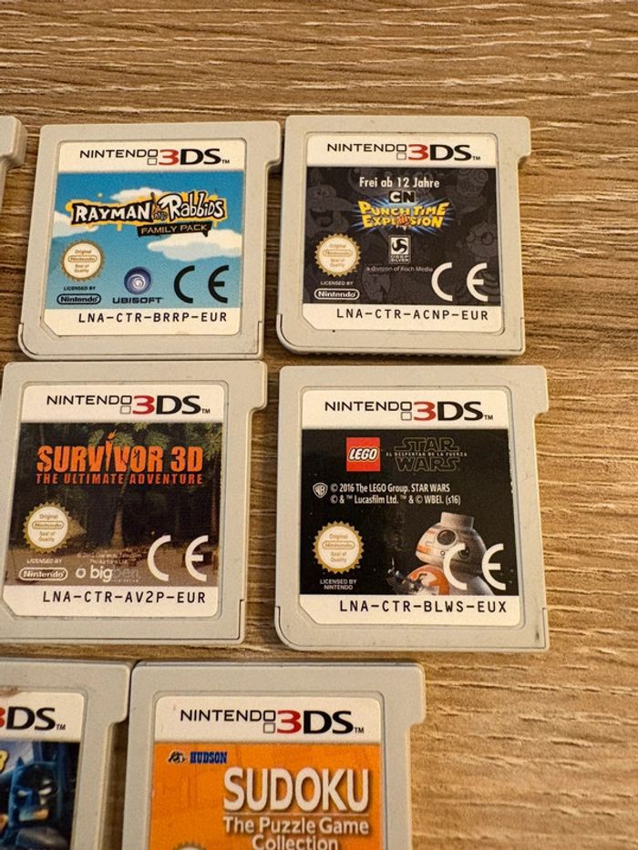 Lot de 8 jeux nintendo 3ds - photo numéro 4