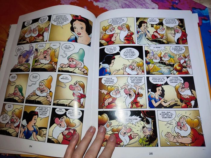 Livre bd blanche neige et les 7 nains - photo numéro 4