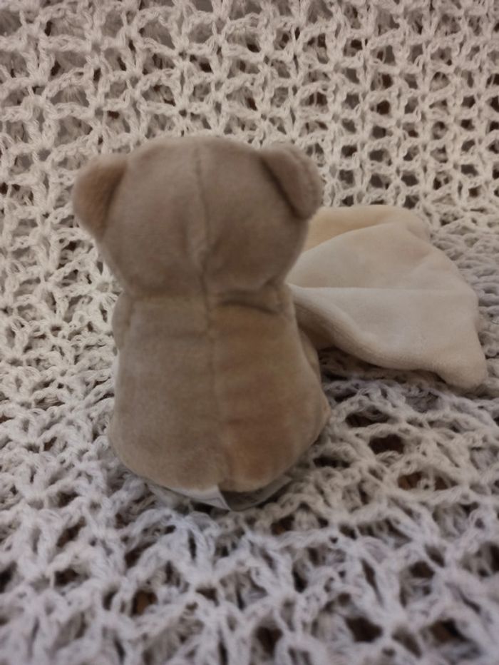 Doudou ours mouchoir - photo numéro 5