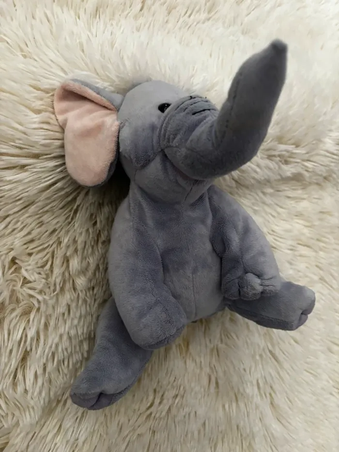 Peluche éléphant - photo numéro 2