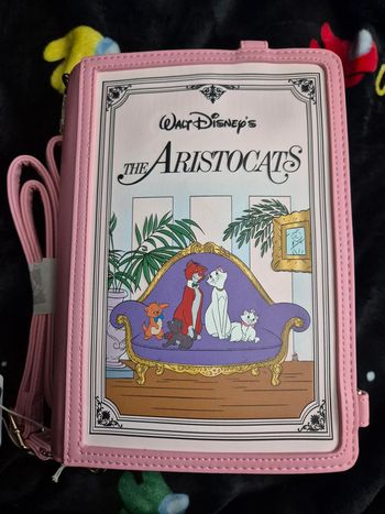Loungefly Les Aristochats - Sac a bandoulière convertible Livre