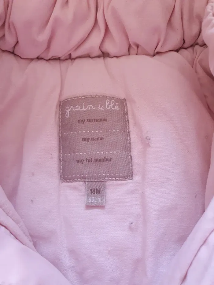 Manteau grain de blé - photo numéro 4