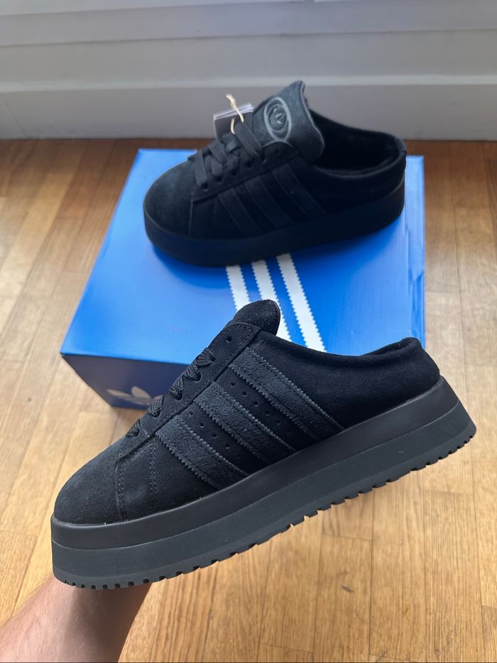 Adidas Campus 00s Winter Low Noir - photo numéro 4