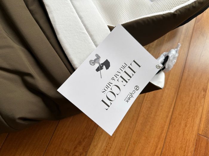 Chancelière lite cot cybex mios priam jamais utilisé khaki green - photo numéro 2