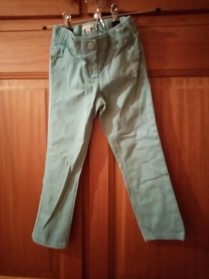 Joli pantalon émeraude