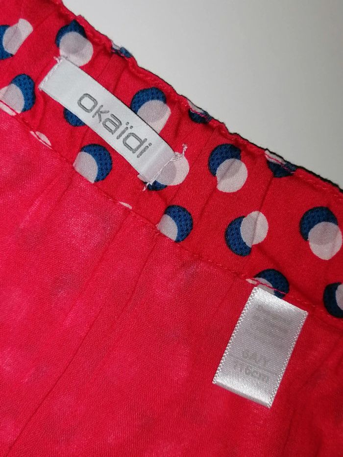 Jupe rouge 6ans 116cm Okaidi - photo numéro 3
