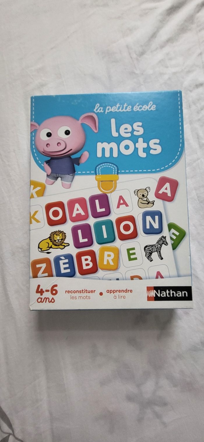 La petite école  "les mots"