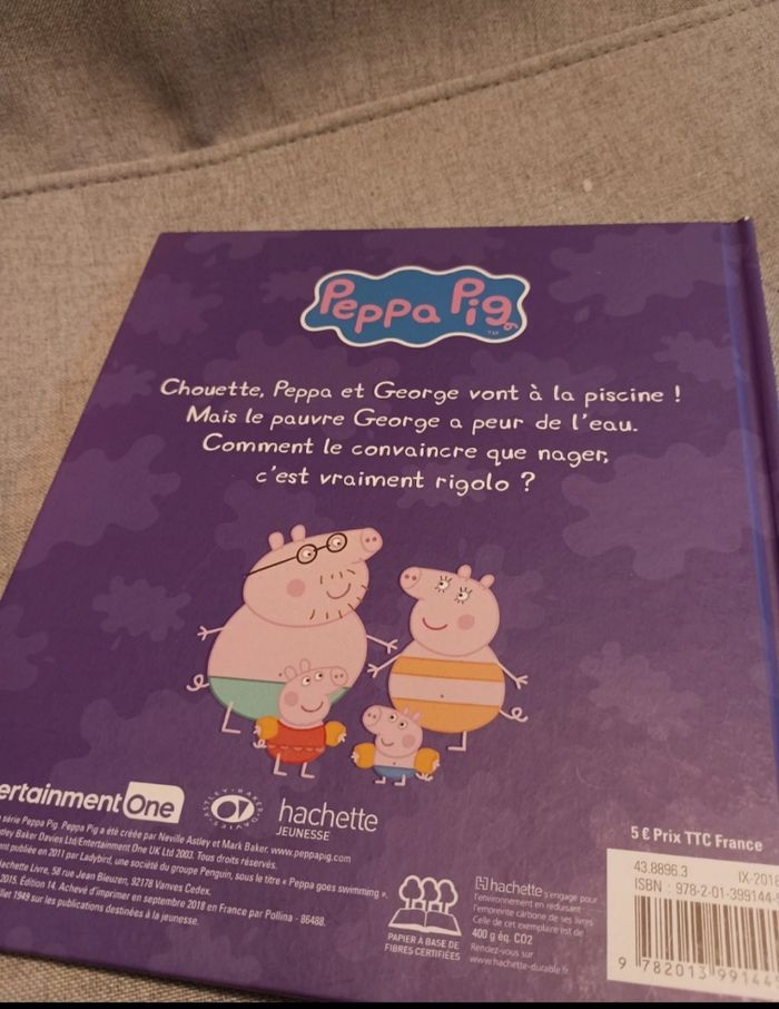 Livre Peppa pig peppa va a la piscine - photo numéro 3
