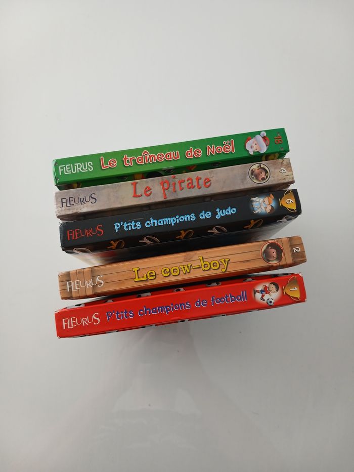 Lot de 5 livres pour enfants - Collection Fleurus (P'tit Garçon / P'tit Héros) - photo numéro 3