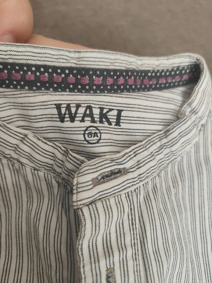 Chemise à rayures waki 6 ans - photo numéro 2