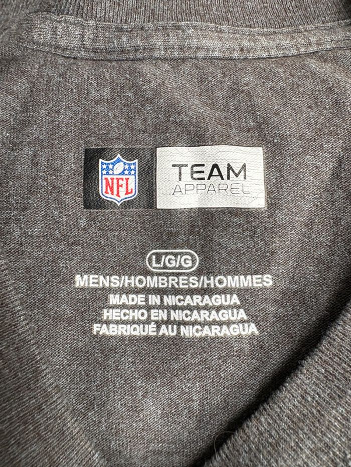 Tee-shirt US NFL Panthers | Gris | Taille L - photo numéro 4