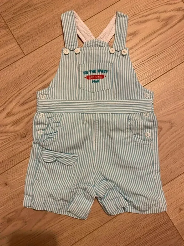 Salopette short