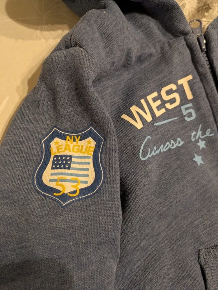 Lot de 2 sweats / vestes garçon 3 ans - photo numéro 4