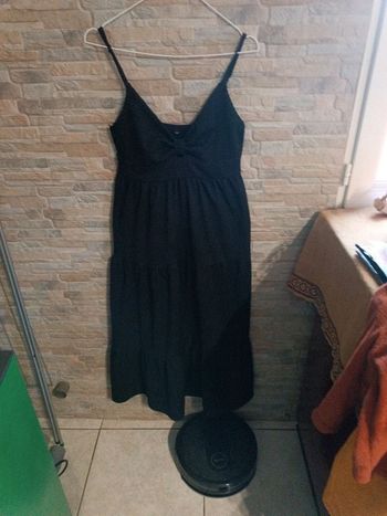 Robe dos nu noire 38