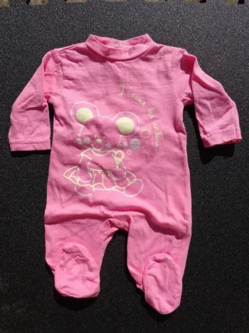 Pyjama souris rose 0 mois