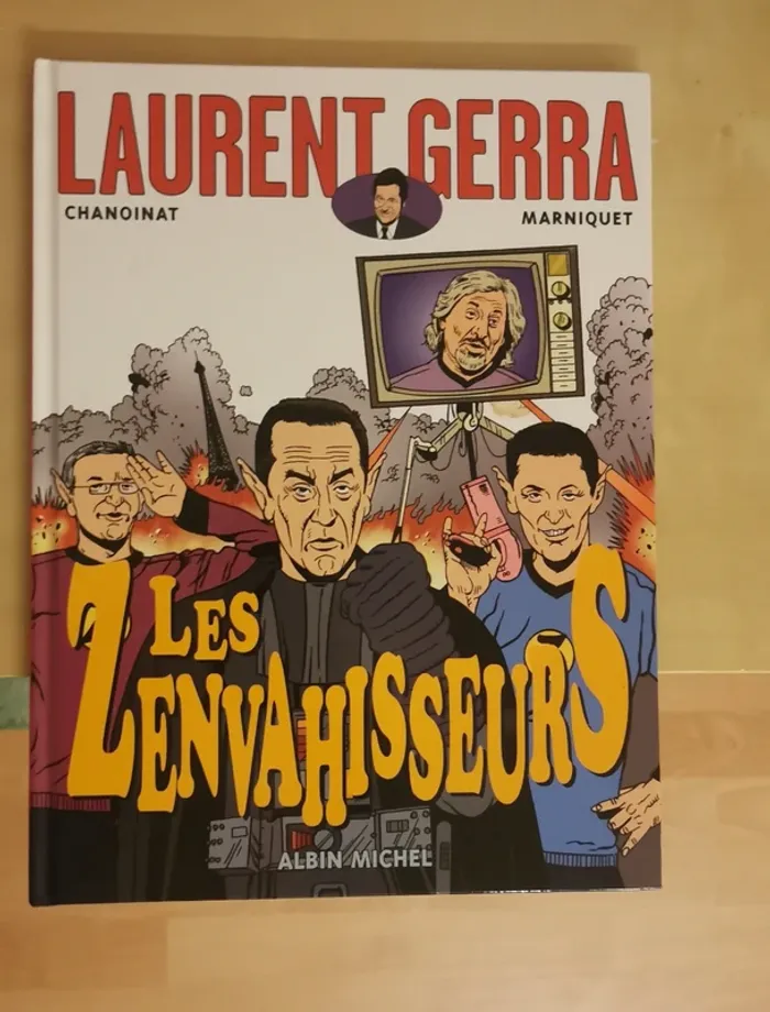 Livre bd les zenvahisseurs Laurent gerra neuf