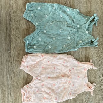 Combinaisons bébé fille été
