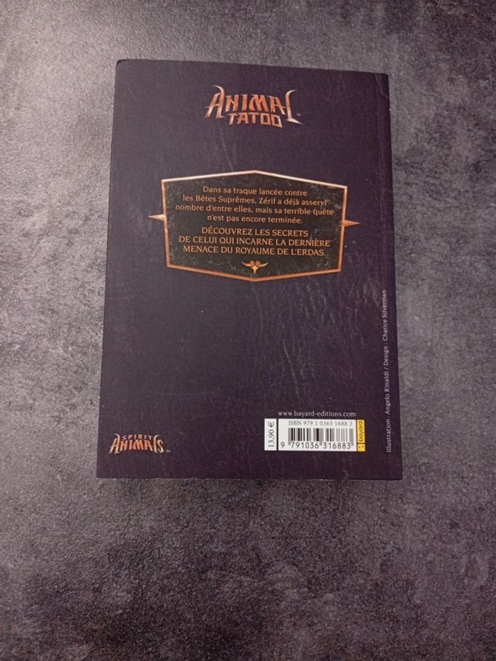 Livre animal tatoo - photo numéro 2
