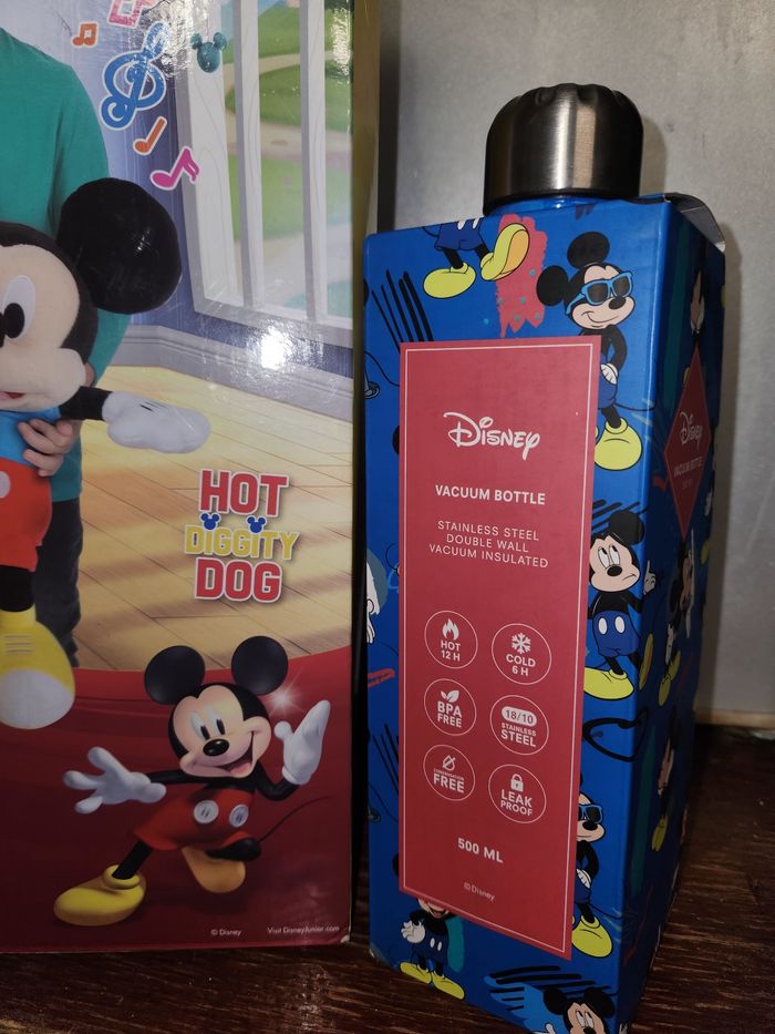 Peluche interactif et musicale et gourde mickey - photo numéro 5