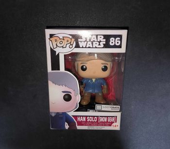 Figurine Funko Pop / Han Solo "Snow Gear" 86 / Star Wars / Lootcrate Exclusive