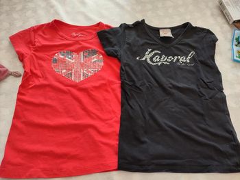 Lot t-shirt manche courte marque Kaporal Pepe jeans