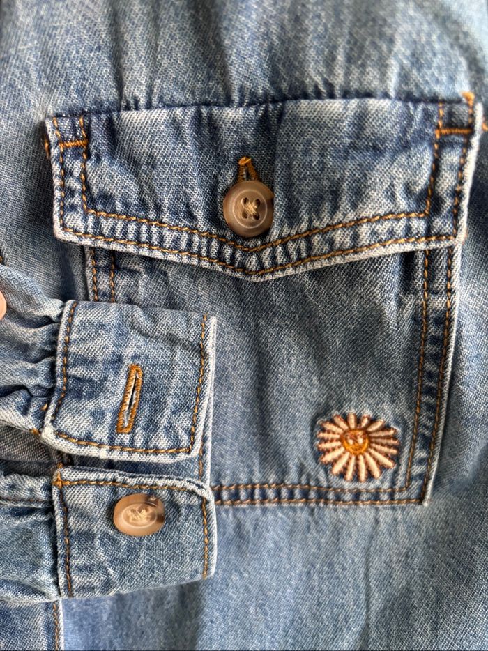 Robe en jean vertbaudet - photo numéro 3