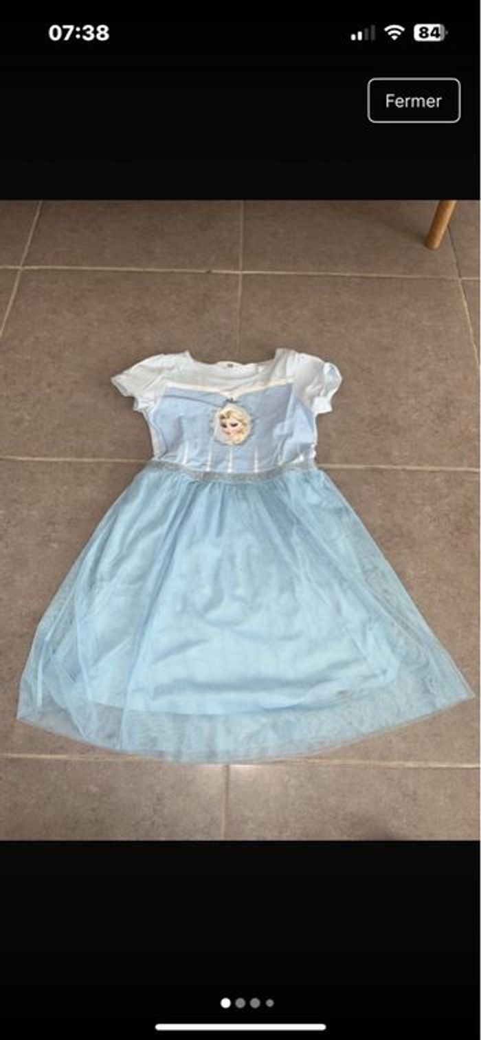 Robe reine des neiges