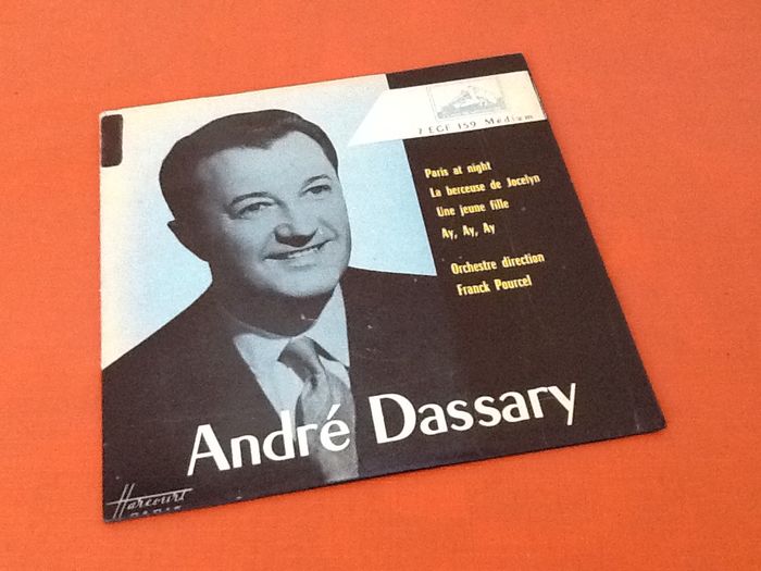 Vinyle 45 tours André Dassary Paris at night (1955) - photo numéro 2