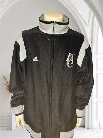 Veste adidas édition vintage collaboration Los Angeles Lakers taille
