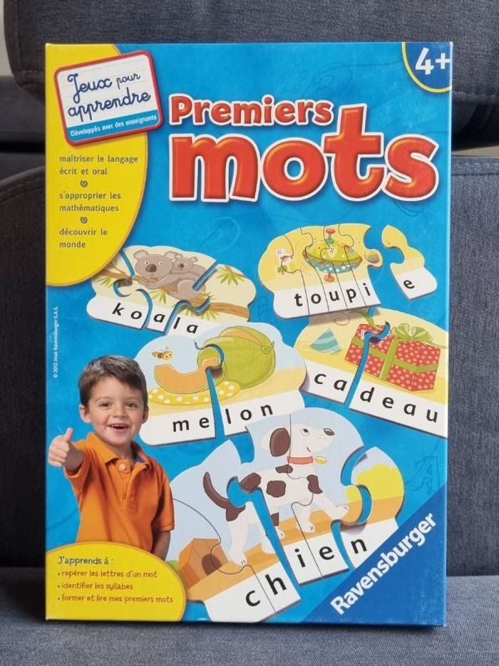 Jeu pour apprendre les premiers mots