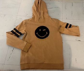 Pull à capuche smiley