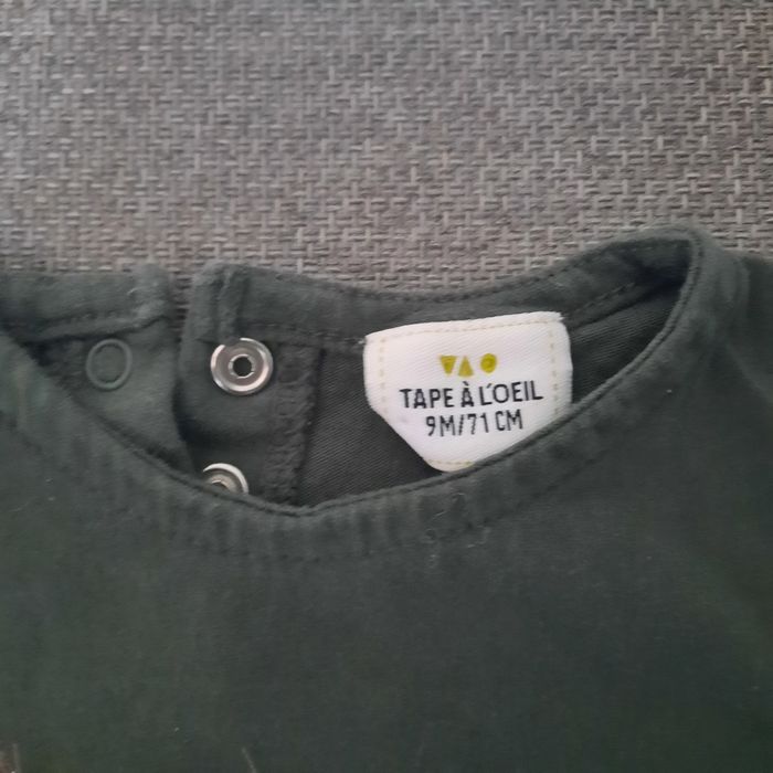 Tshirt vert manches longues - photo numéro 2