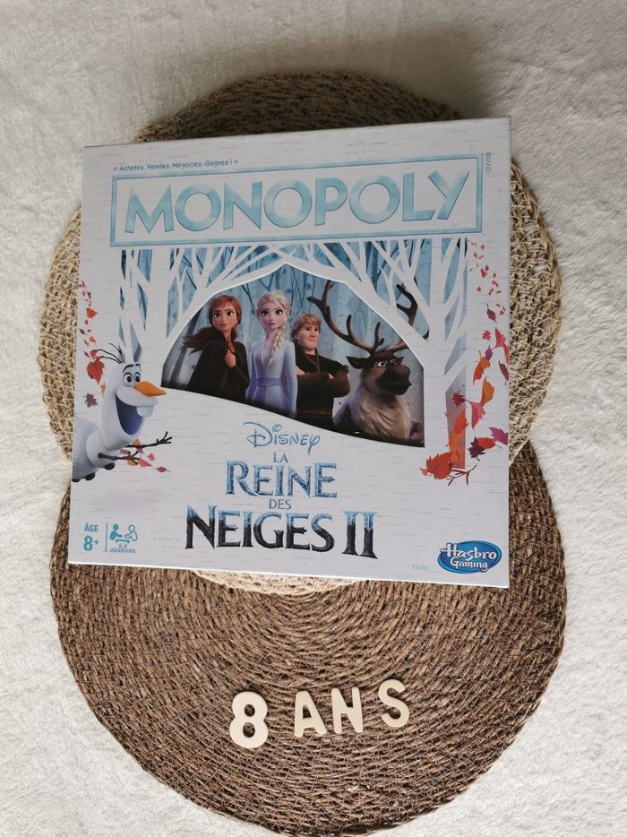 Monopoly édition spéciale la reine des neiges 2, NEUF