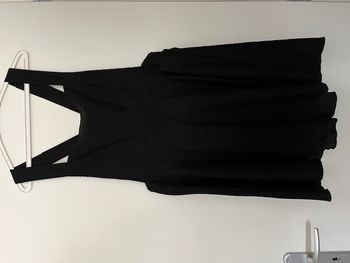 Robe noire SHEIN 1XL – dos croisé élégant, grande taille, bon état