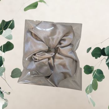 Chouchou cheveux gris  taille unique 🍀