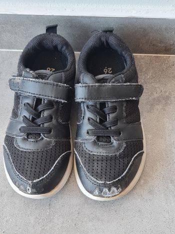 Basket noire tex taille 26