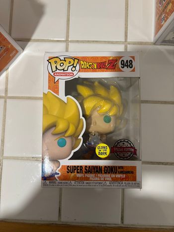 Figurine Dragon Ball Z S9 San Goku with Kamehameha wave