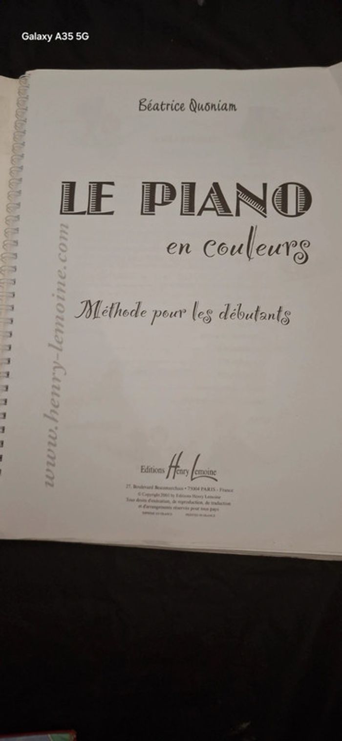 Le piano en couleurs - photo numéro 5