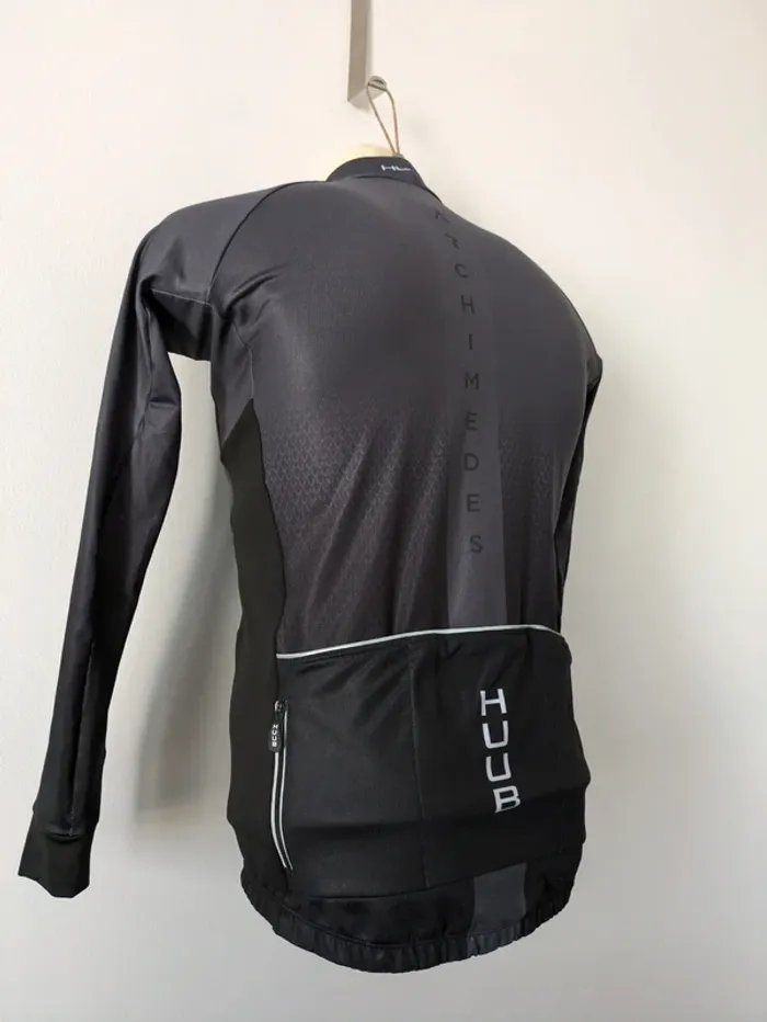 Maillot cyclisme veste zippé manches longues - Huub - taille S - photo numéro 4