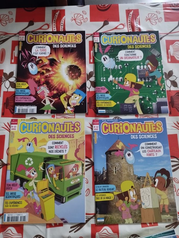 Lot 10 Magazines Curionautes 2020 - photo numéro 2