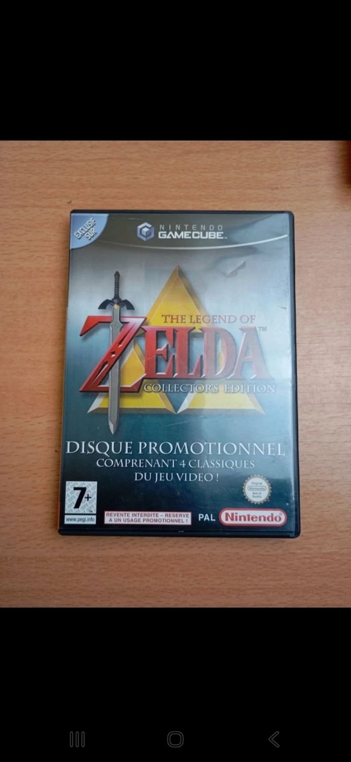 Zelda édition collector gamecube - photo numéro 8