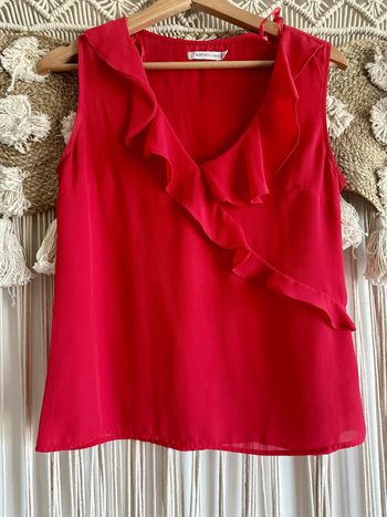 Petite blouse rouge taille 36