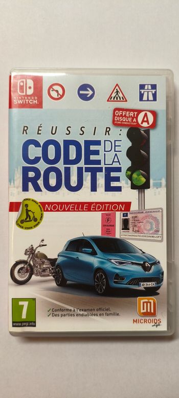 Réussir son code de la route - nintendo switch 