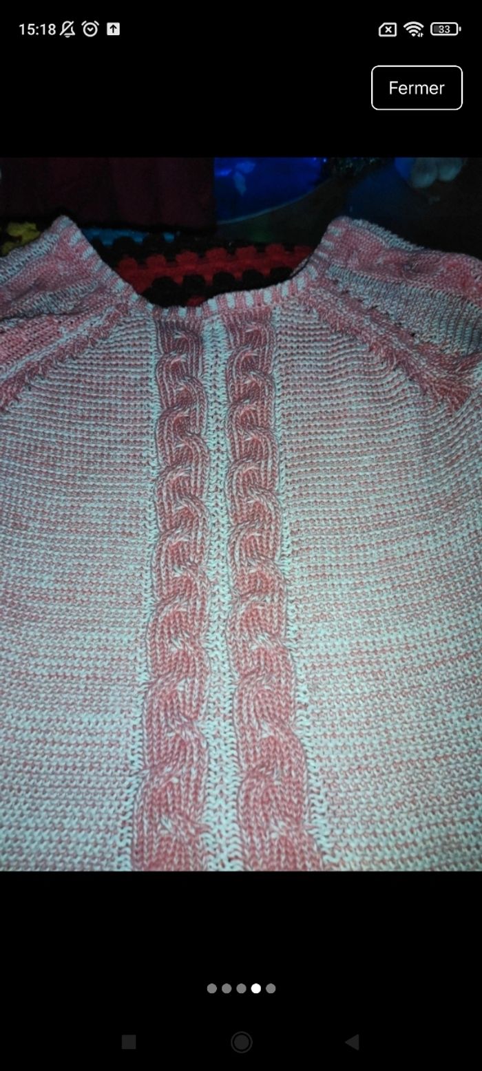 Très beau pull fille e8 - photo numéro 3