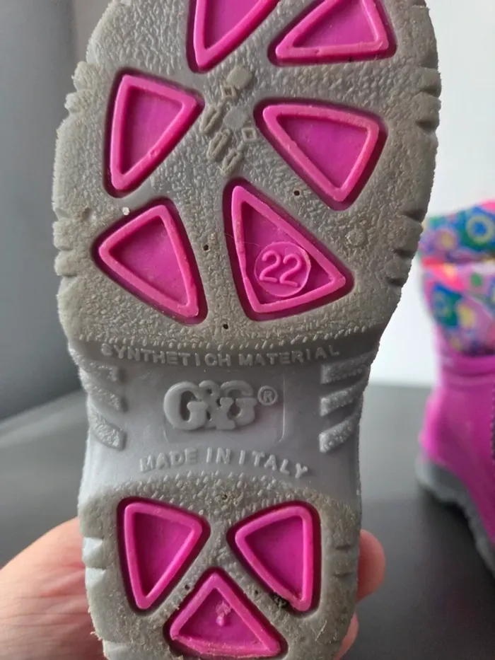 Botte de neige fille taille 22 - photo numéro 3